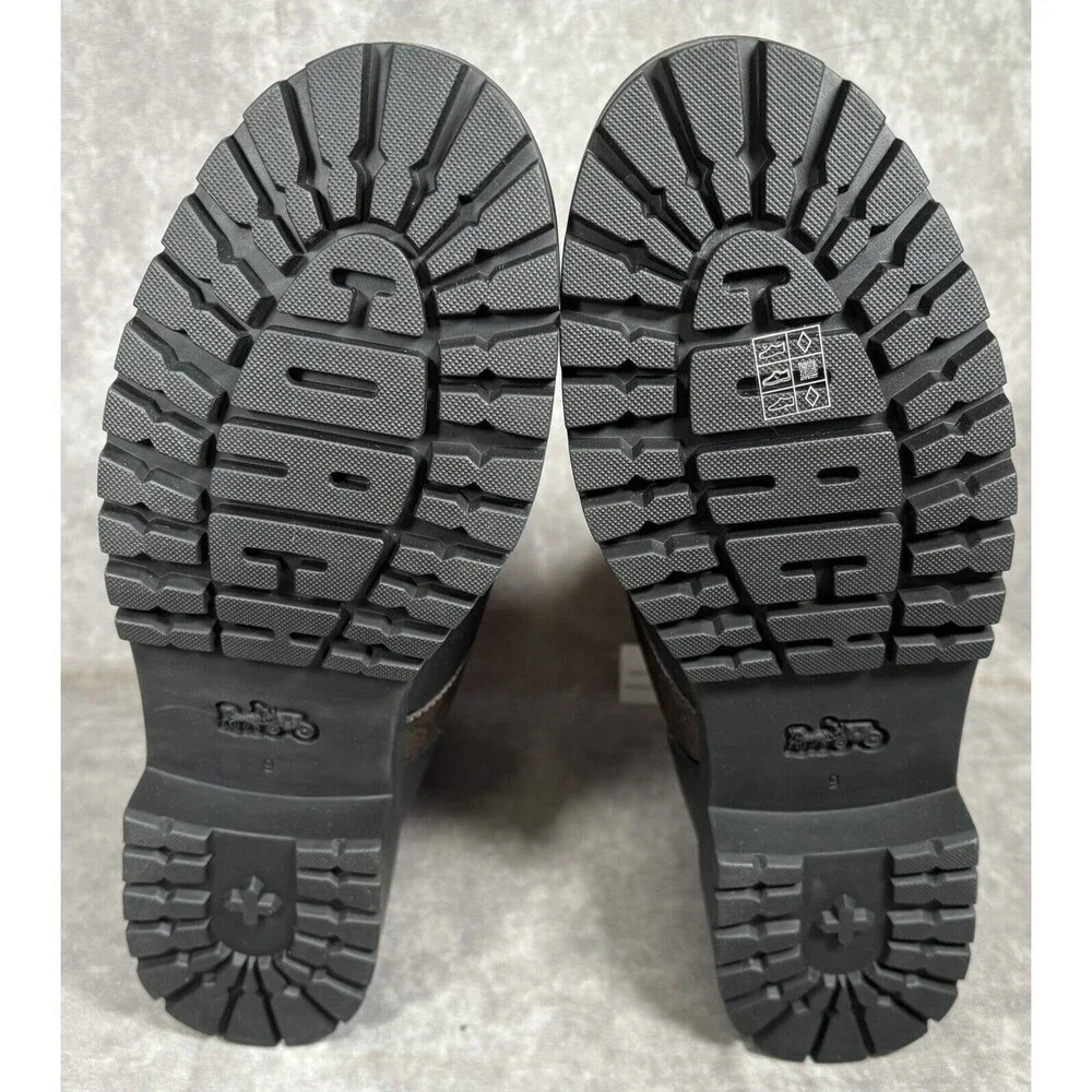 COACH Lorraine Bootie Womens 9 Black Mahogany Sherpa Lined New W Box $300 Retail - Picture 6 of 8